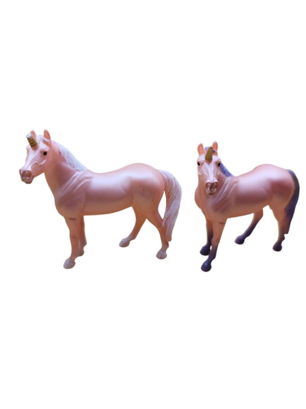 Breyer Magic Wooden Horse Carrier and 2 Unicorns Purple Pink Girls Toy  Jj3642 - Picture 3 of 7